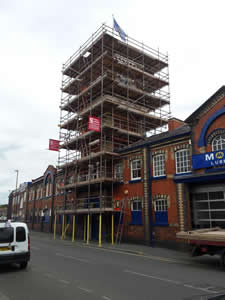 Listed Building Scaffolding